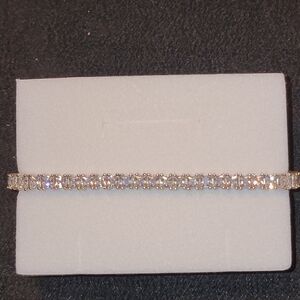 NEW 14K Gold Plated Tennis Braclet